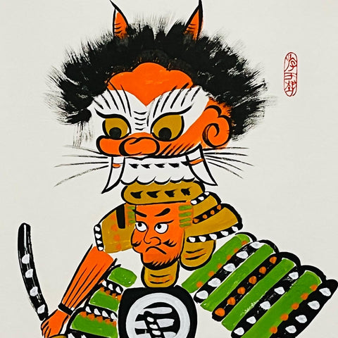 令和4年6月28日 大津絵教室 平和堂石山3Fコミュニティールームにて 10:30~、13:30~の2回