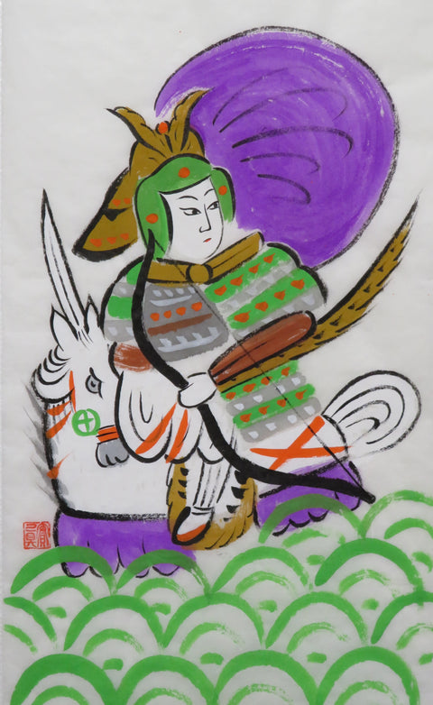 佐藤実真 大津絵展