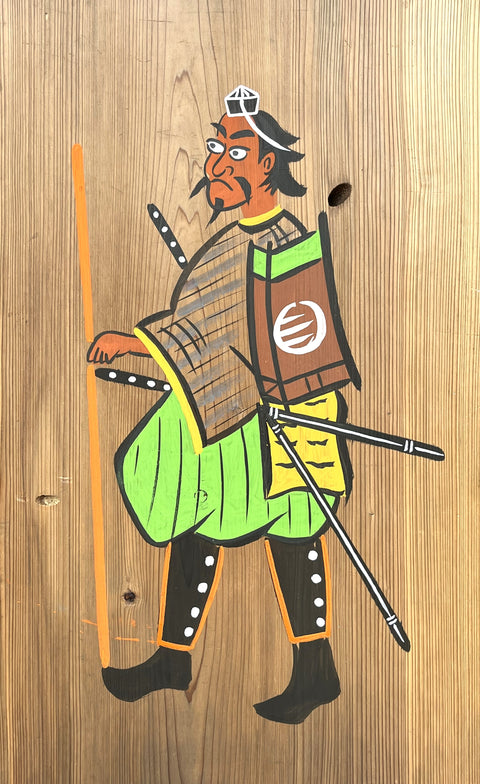 4月19日~5月16日まで そば茶寮澤正にて大津絵展開催